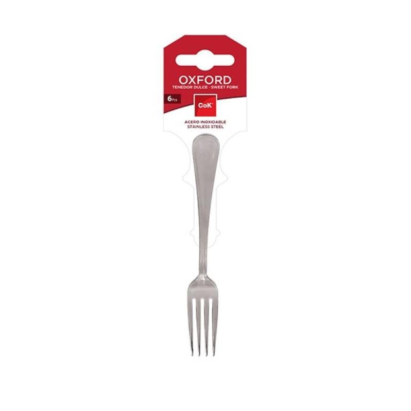 C6 COK TENEDOR DULCE OXFORD