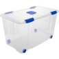 CAJA Nº 12 NEW BOX CON CIERRES ANTIPOLILLA Y RUEDAS 90 L