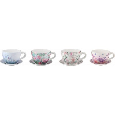 TAZA MACETERO C/PLATO 4 DEC 29*23*14 CM