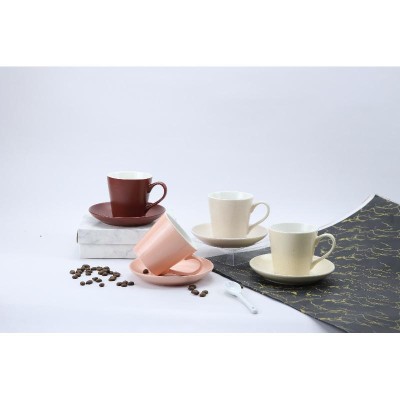SET 6 TAZAS /PLATO 180 CC.