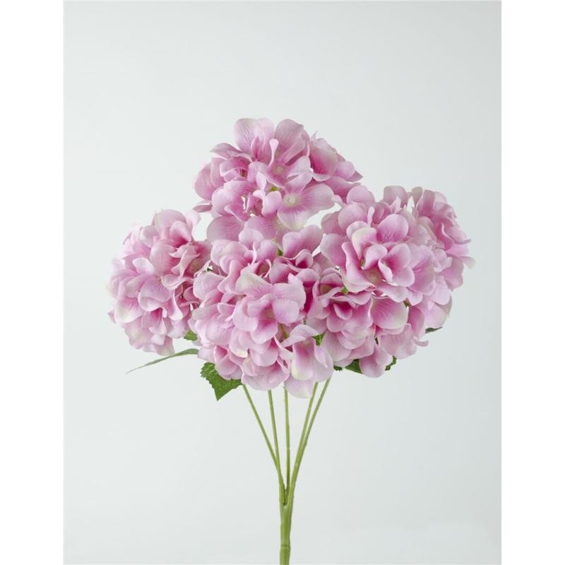 HORTENSIA X5 50X14CM ROSA