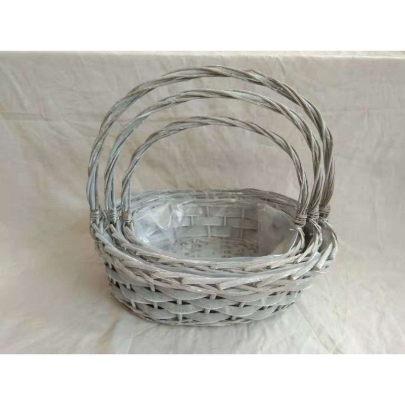 JGO 3 CESTAS MIMBRE OVAL CLARO 45*37/39*32/33*26H 