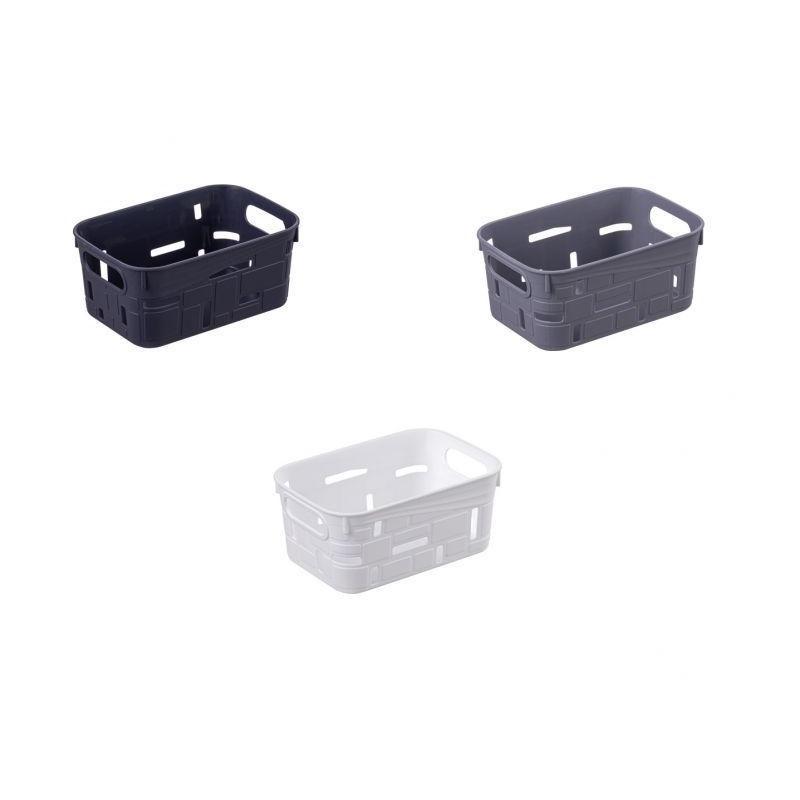 CESTA PVC 3 COL 20*14*9 CM
