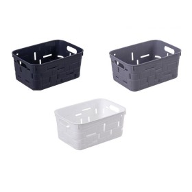 CESTA PVC 3 COL 33*23*15 CM