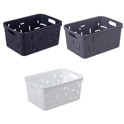 CESTA PVC 3 COL 40*29*20 CM