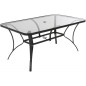 MESA IND GRIS 150*90*75 CM
