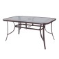 MESA IND MARRON 150*90*75 CM
