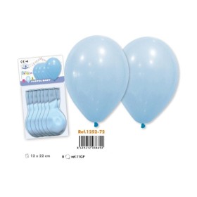 8 GLOBOS AZUL BEBE EDITION DRAGON