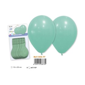 8 GLOBOS VERDE MENTA BIGARO EDITION DRAGON