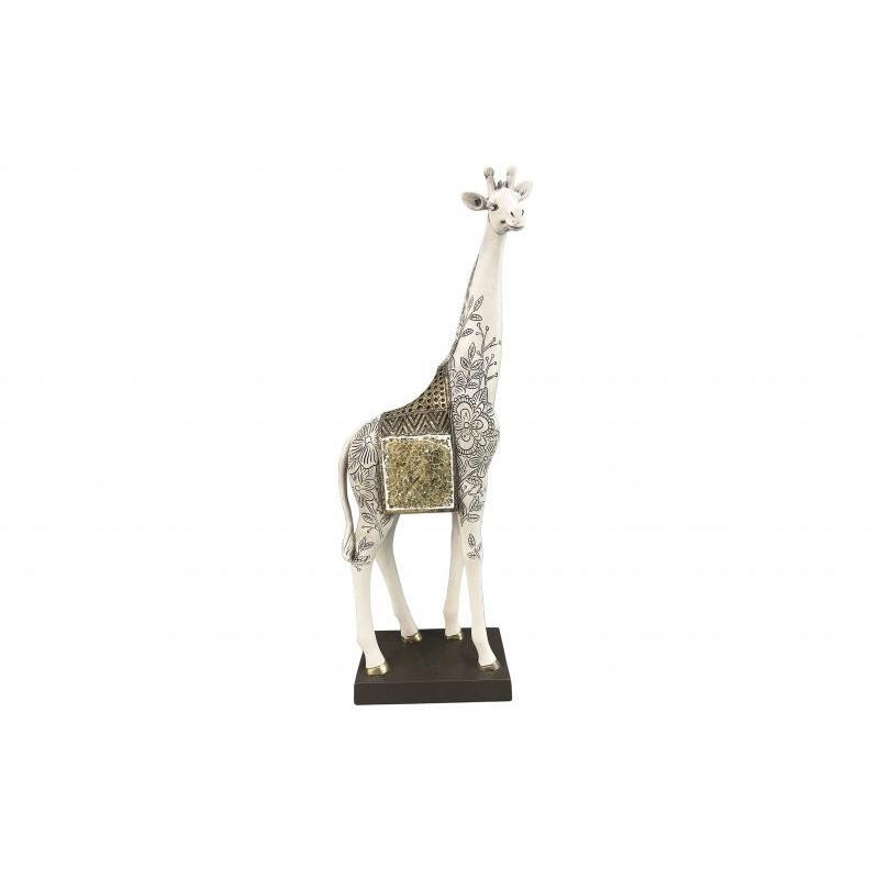 JIRAFA DEC POLIRESINA 16*9*44 CM