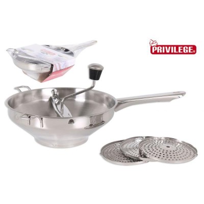 PASAPURE ACERO CON 3 DISCOS 24 CM