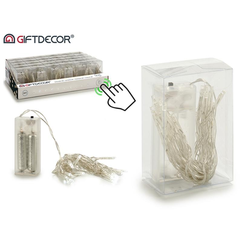 TIRA 20 BOMBILLAS LED BLANCA