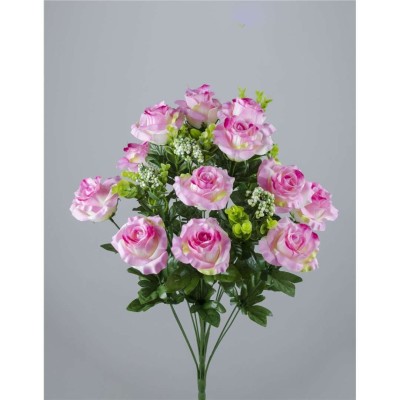 RAMO ROSA X18 58CM ROSA                           