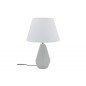 LAMPARA CERAMICA DEC GRIS 17*47 CM