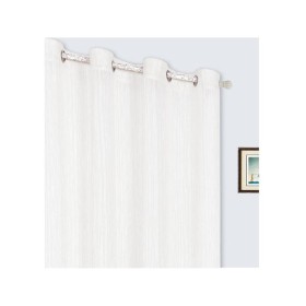 CORTINA CONFECCIONADA ANILLAS 1 PIEZA 140X260 CM BLANCO