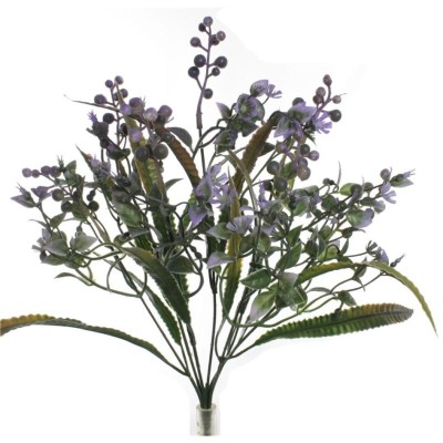 RAMO PLASTICO SOLANUM LILA