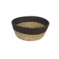 CESTA CUERDA MARRON/NAT 22*8 CM