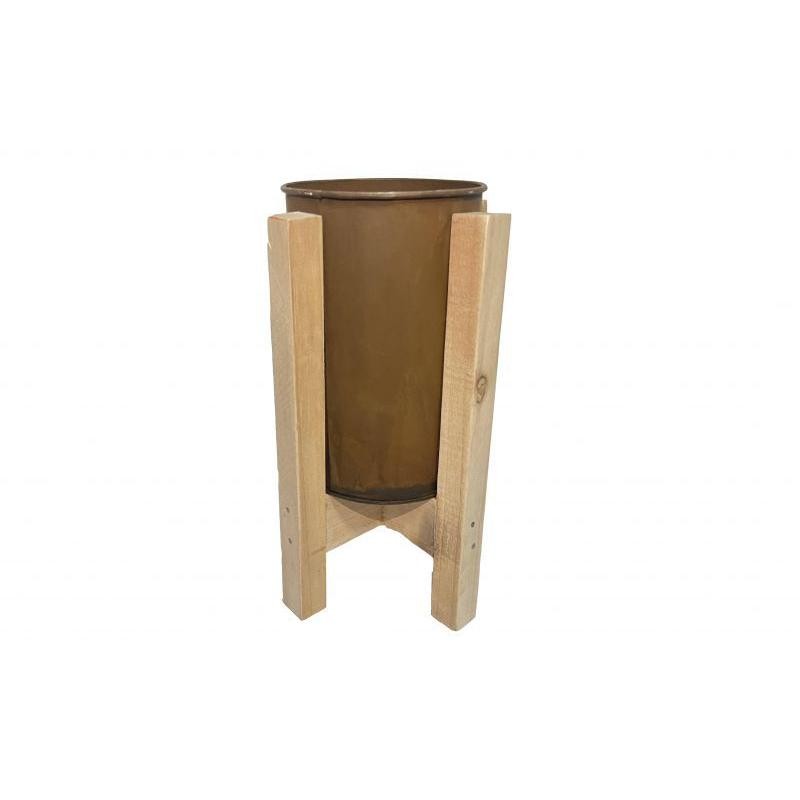 MACTA PIE MADERA 15*25 CM