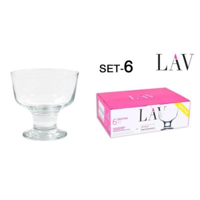 SET 6 COPAS HELADO 280 CC
