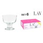 SET 6 COPAS HELADO 280 CC