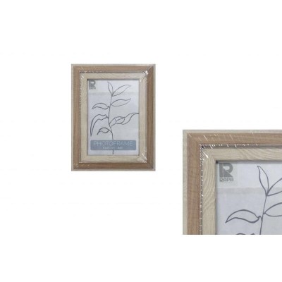 PORTFOTO PVC MARRON 10X15 CM.