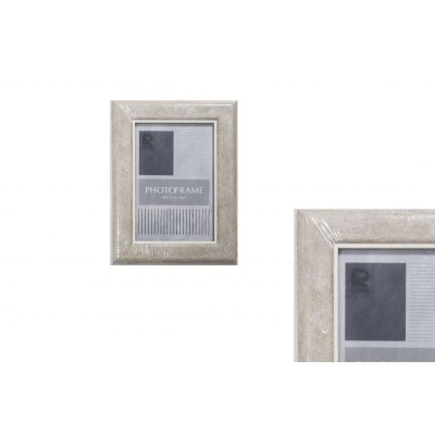 PORTAFOTO PVC MARRON 10X15 CM.