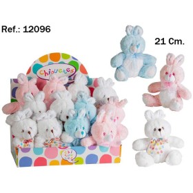 CONEJO 21 CM 3 COLORES