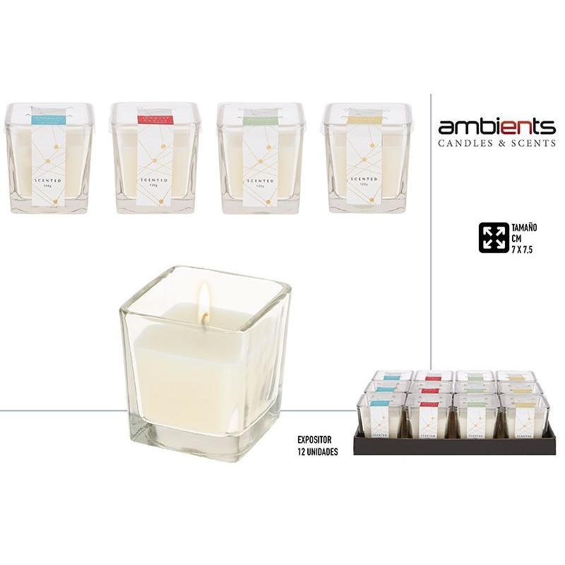 VELA AROMATICA EN VASO AROMART