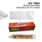 60 BOLSAS PARA BOCADILLOS 15X33 CM