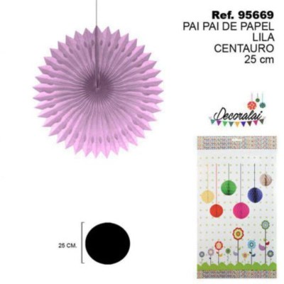 PAI PAI DE PAPEL LILA CENTAURO 25 CM