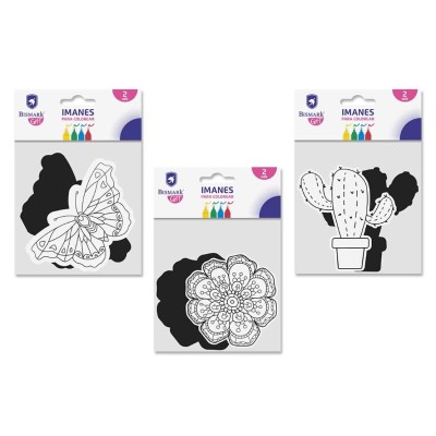 IMANES PARA COLOREAR SET 2 UDS