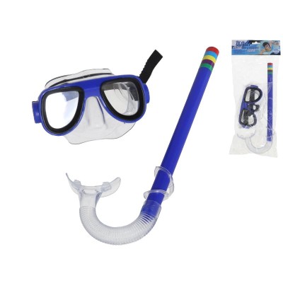 KIT SNORKEL NIÑO AZ 33X12X2/15X6X6 CM.