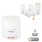 VELA CILINDRICA PERFUMADA BLANCO 8.70X9 CM