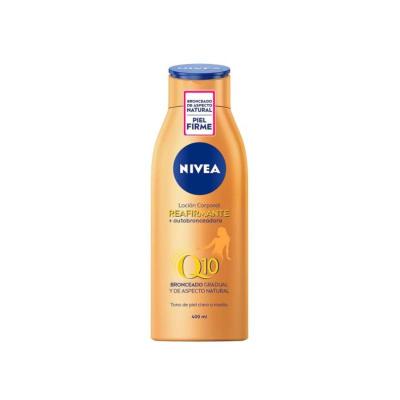 NIVEA BODY MILK 400 ML Q-10 REAFIRMANTE+AUTOBRONCEADORA