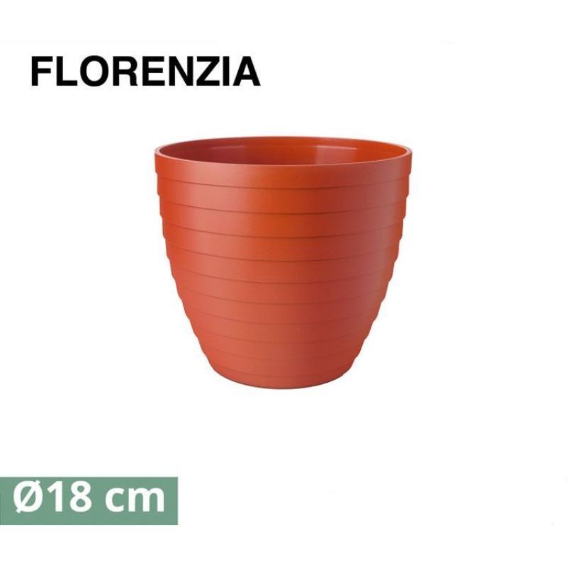 MACETA FLORENCIA D18CMS./ TERRACOTA