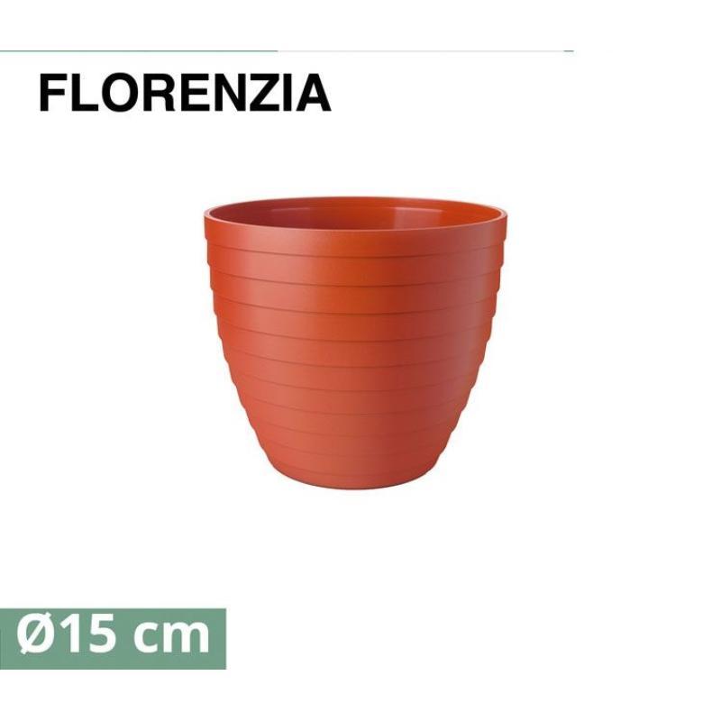MACETA FLORENCIA D15 CMS / TERRACOTA