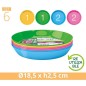 PICNIC/ SET 6 PLATOS PREMIUM EXTRA 18.5X2.5 SUF