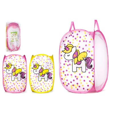 CESTA ROPA UNICORNIO NYLON SURTIDO