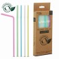PAJITA FLEXIBLE BIODEGRADABLE COLORES X50 H