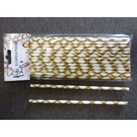 PACK 25 CAÑITAS CTON/BIO CUAD MARRON              