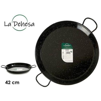 PAELLERA ESMALTADA 42CM 10 RACIONES