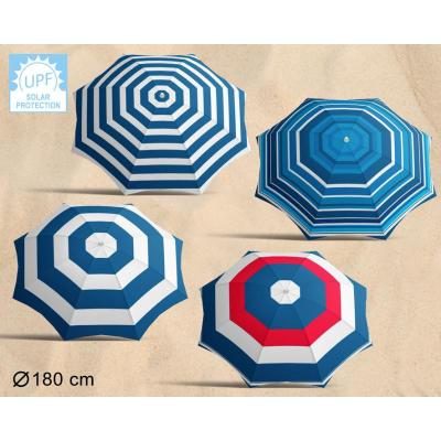 G. PARASOL 180 CM METAL NYLON UPF 4 ST