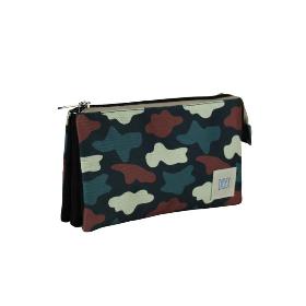 ESTUCHE TRIPLE CAMUFLAJE