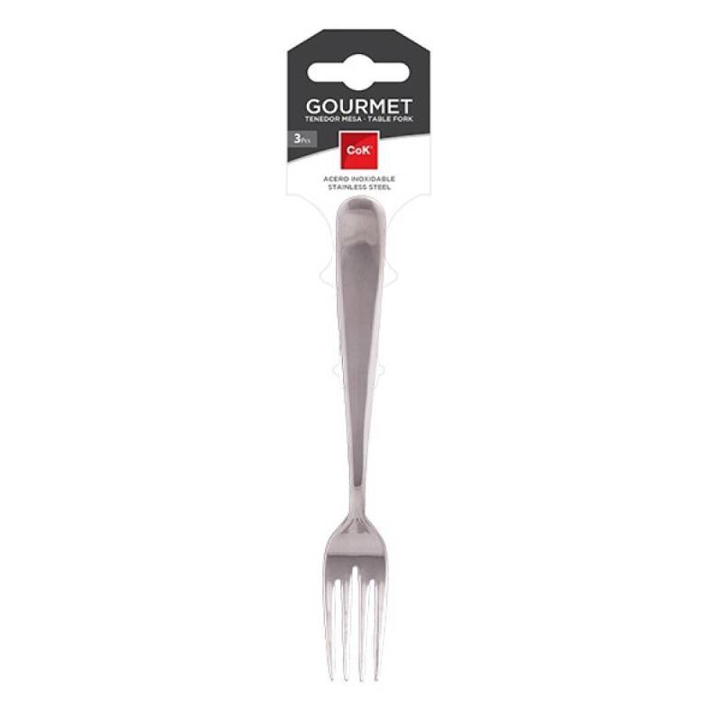 C3 COK TENEDOR MESA GOURMET 18% K40