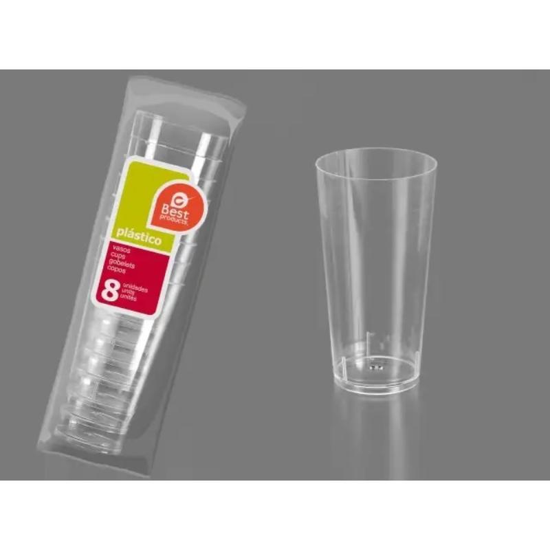BOLSA 8 VASO CATAVINO TRANSP 90ML.
