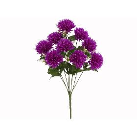 RAMO CRISANTEMO-MUM X9-45 CM VIOLETA