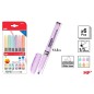 MARCADOR PASTEL 6 UDS PACK AHORRO