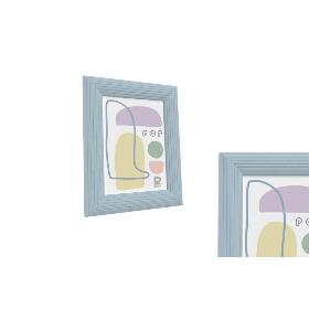 PORTAFOTO PVC AZUL 20*25 CM