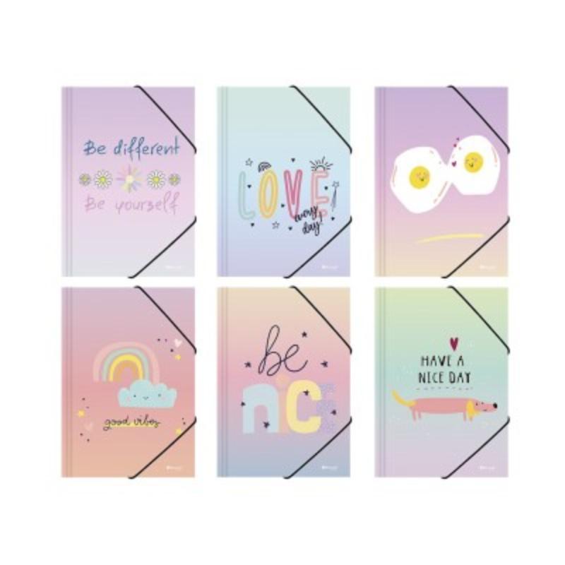 BE NICE CARPETA GOMAS Y SOLAPAS