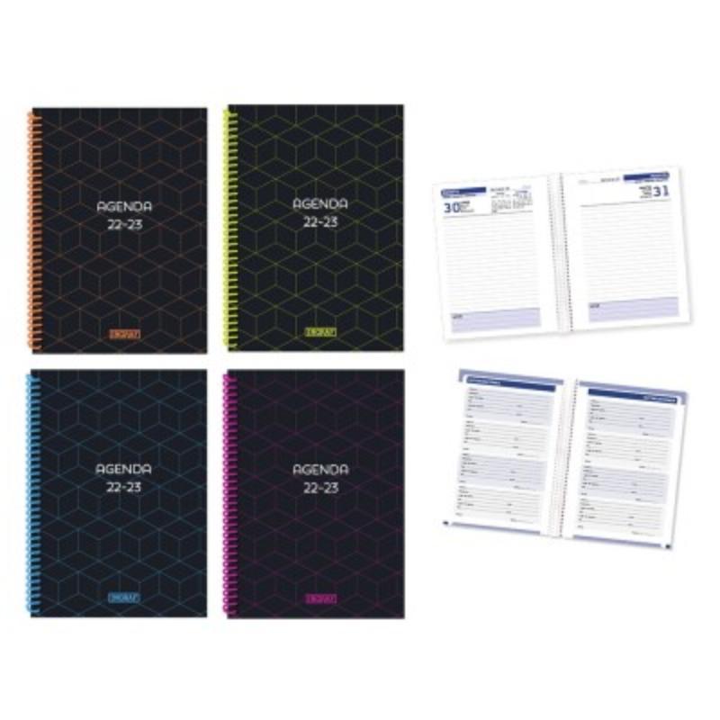 AGENDA ESCOLAR BLACK 4º D/P CAS 22-23 T.PP